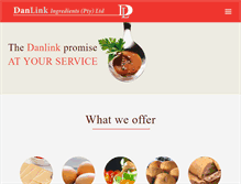 Tablet Screenshot of danlink.com